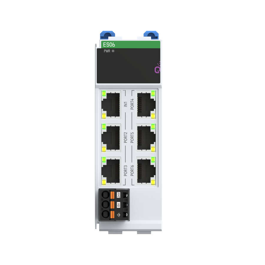 HCFA HCQX-ES06-D EtherCAT Junction (6 Port Hub)